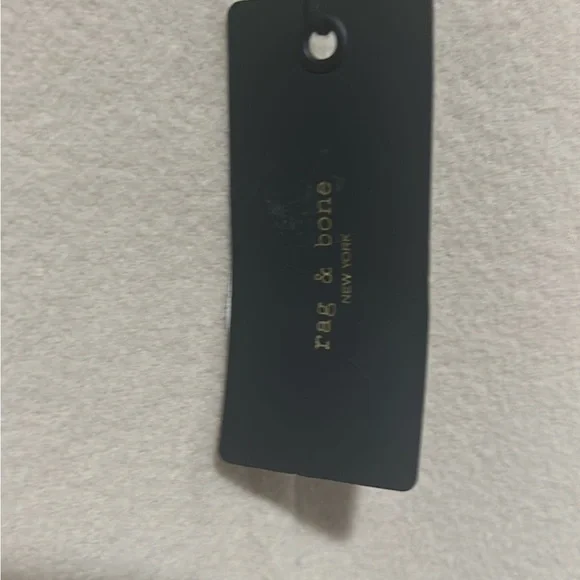 Rag & bone Thea Beige Wool Double-Breasted Coat Size Large - Picture 12 of 13